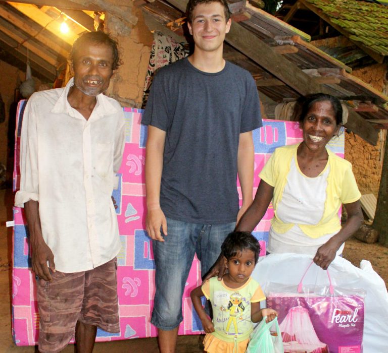 LOTUS hilft Menschen in NOT – mittellose Familien in Sri Lanka